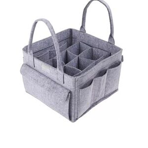 Gray Felt Storage Organizer
